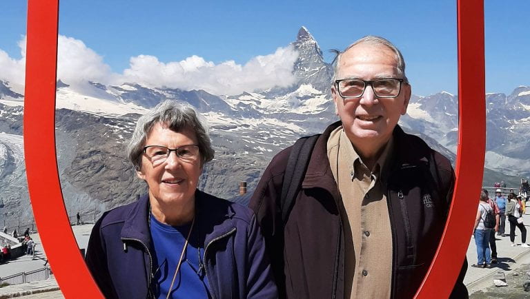 David H. Shinn and wife