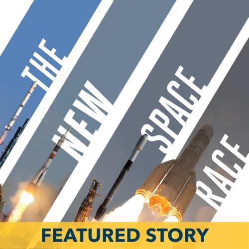 The New Space Race book cover.